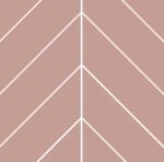 Dusky Pink – Solid Colour Cutline (Chevron)