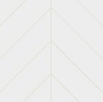 Ivory White – Solid Colour Cutline (Chevron)