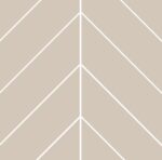 Taupe – Solid Colour Cutline (Chevron)