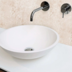 Aquamax Beige Concrete Matt Shower Wall Panels - Image 2