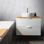 Aquamax Light Grey Marble Shower Wall Panels - Image 2